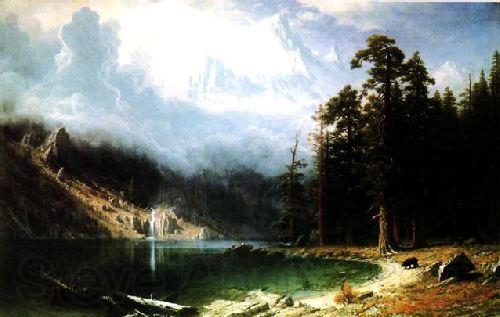 Albert Bierstadt Mount Corcoran Spain oil painting art